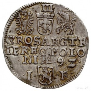 trojak 1592, Olkusz, Iger O.92.6.l (R1)