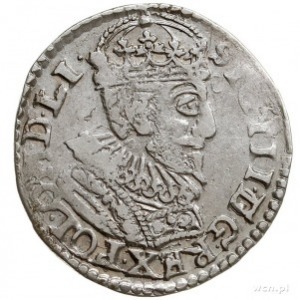 trojak 1593, Olkusz, Iger O.93.2.c (R1), rzadszy typ