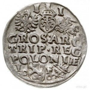 trojak 1596, Lublin, Iger L.96.2.a (R), bardzo ładny