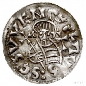 Udalryk 1012-1033, denar, Aw: Popiersie władcy na wpros...