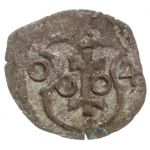 denar 1604, Wschowa, Aw: Orzeł, Rw: Herb Wschowy i data...