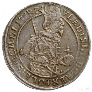 talar 1635, Toruń, Aw: Półpostać króla w prawo i napis ...