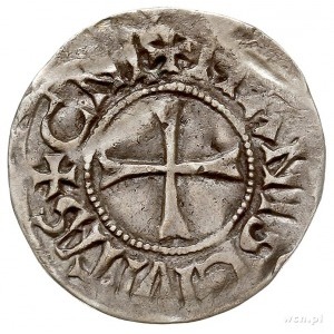 Karol II Łysy 843-877 - jako król Francji, denar, Le Ma...