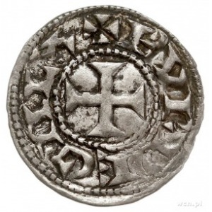Akwitania- księstwo, Wilhelm X Święty 1126-1137, denar,...
