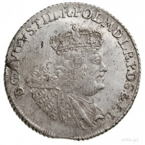 30 groszy (złotówka) 1762, Gdańsk, Kahnt 719.a -na rewe...