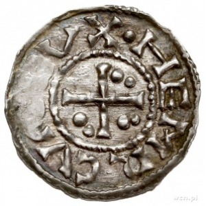 Henryk II 955-976 - 1. panowanie, denar 973-976, Ratyzb...