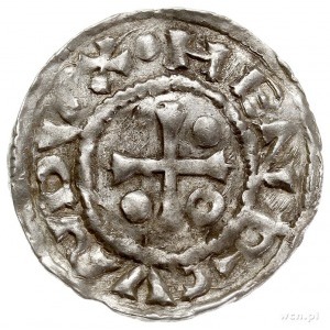 Henryk II 985-995 - 2. panowanie, denar 985-995, Ratyzb...