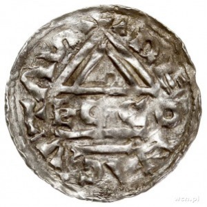 Henryk II 985-995 - 2. panowanie, denar 985-995, Ratyzb...