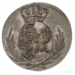 5 groszy 1811 IB, Warszawa, Plage 96, moneta w pudełku ...