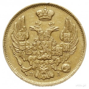 3 ruble = 20 złotych 1834, Petersburg, złoto 3.91 g, Pl...