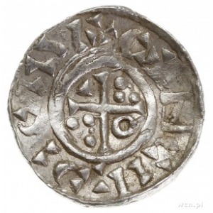 Konrad II 1025-1027, denar 1025-1027, Ratyzbona, Aw: Po...