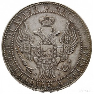 1 1/2 rubla = 10 złotych 1835, Petersburg, Plage 321 -p...