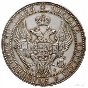 1 1/2 rubla = 10 złotych 1836, Petersburg, Plage 325 -p...