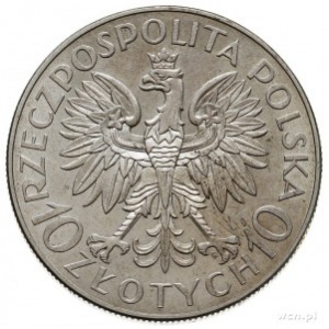 10 złotych 1933, Warszawa, Jan III Sobieski, Parchimowi...