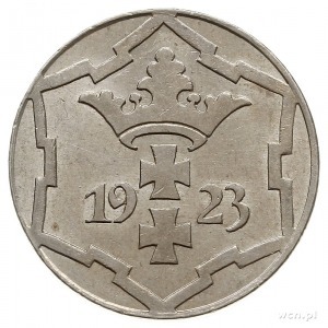10 fenigów 1923, Berlin, Parchimowicz 57.a, piękne