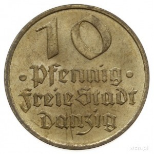 10 fenigów 1932, Berlin, Parchimowicz 58, wyśmienite