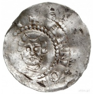 Wormacja- biskupstwo, bp Arnold 1044-1065, denar, Aw: P...