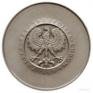 10 złotych 1969, Warszawa, DWUDZIESTA PIĄTA ROCZNICA PR...