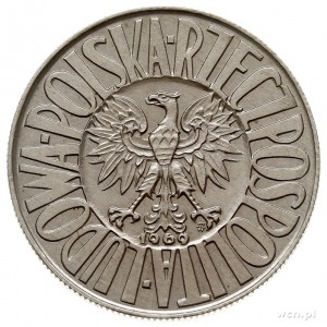 10 złotych 1969, Warszawa, XXV - LAT - P R L, na rewers...