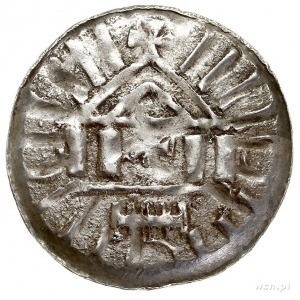 Otto I - Otto III 955-1002, denar krzyżowy X w., Magdeb...