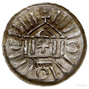 Otto I - Otto III 955-1002, denar krzyżowy X w., Magdeb...