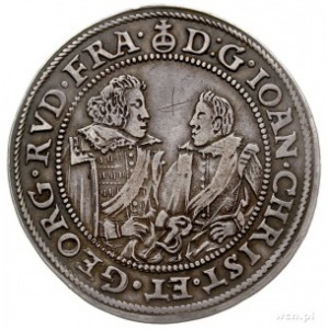 Jan Krystian i Jerzy Rudolf 1602-1621, talar 1609, Złot...