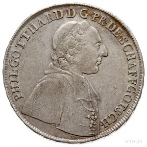 Filip Gotthard Schaffgotsch 1747-1795, półtalar 1754, N...