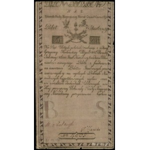 5 złotych polskich 8.06.1794, seria N.A.2, numeracja 40...