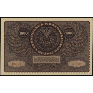 1.000 marek polskich 23.08.1919, seria II-A, numeracja ...