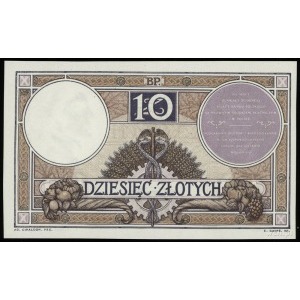 10 złotych 28.02.1919, klauzula w 9 liniach, seria 1.A,...