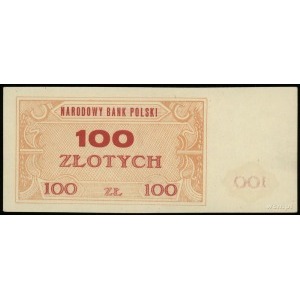Narodowy Bank Polski, niewyemitowany banknot 100 złotyc...