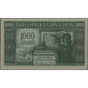 Darlehnskasse Ost, 1.000 marek 4.04.1918, Kowno, seria ...