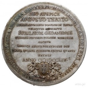 medal na 300-lecie przyłączenia Prus Królewskich do Pol...