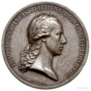 medal sygnowany J.N.Wirt, wybity w 1796 r., z okazji pr...
