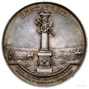 Pokój Cieszyński 1779 r., medal sygnowany STIELER F, Aw...