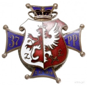 odznaka pamiątkowa 37 Łęczyckiego Pułku Piechoty -Kutno...