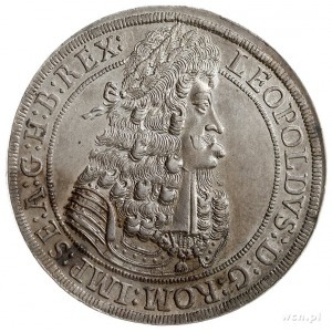 Leopold I 1657-1705, talar 1701, Hall, srebro 28.85 g, ...