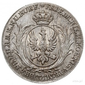 Fryderyk Wilhelm II 1786-1797, 2/3 talara na stopę lips...