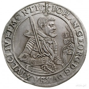 Jan Jerzy I 1615-1656, talar 1623, Drezno, srebro 28.85...