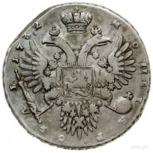 rubel 1732, Kadashevskij Dvor (Moskwa), srebro 25.03 g,...
