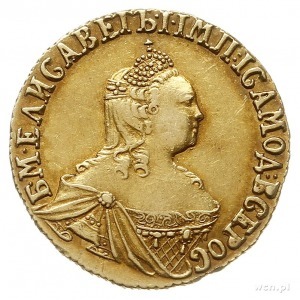 2 ruble 1756, Krasnyj Dvor (Moskwa), złoto 3.20 g, Diak...