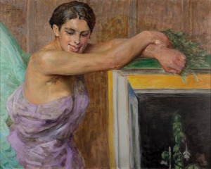 Jacek Malczewski, PORTRET KOBIETY Z CYKLU SALOME, 1912