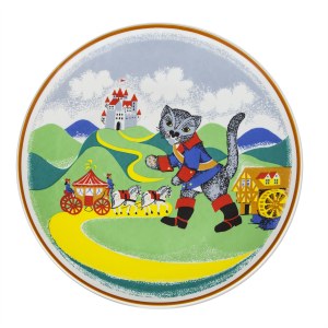 Talerz dekoracyjny Ćmielów