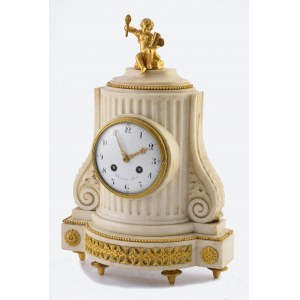 BOURRETTE A PARIS, Louis XVI style mantel clock