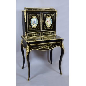 A cabinet in the style of furniture from the reign of Napoleon III