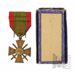 2WW - Francouzský válečný kříž 1939-1945 Croix de Guerre