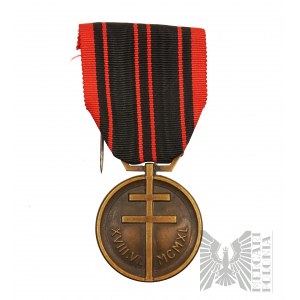 2WW Francúzska medaila za odboj - Médaille de la Résistance