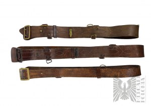 Set of 3 British Officer's Belts 
