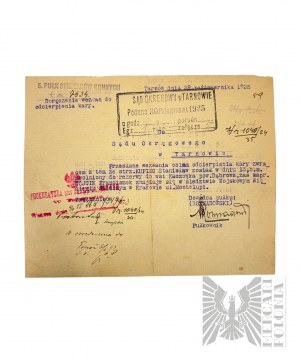 IIRP-Dokument-5 Pułk Strzelców Konnych Tarnów