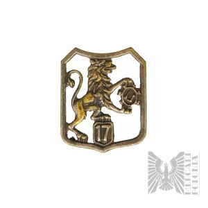 PUSNZ Odznak na límec 17. lvovského střeleckého praporu